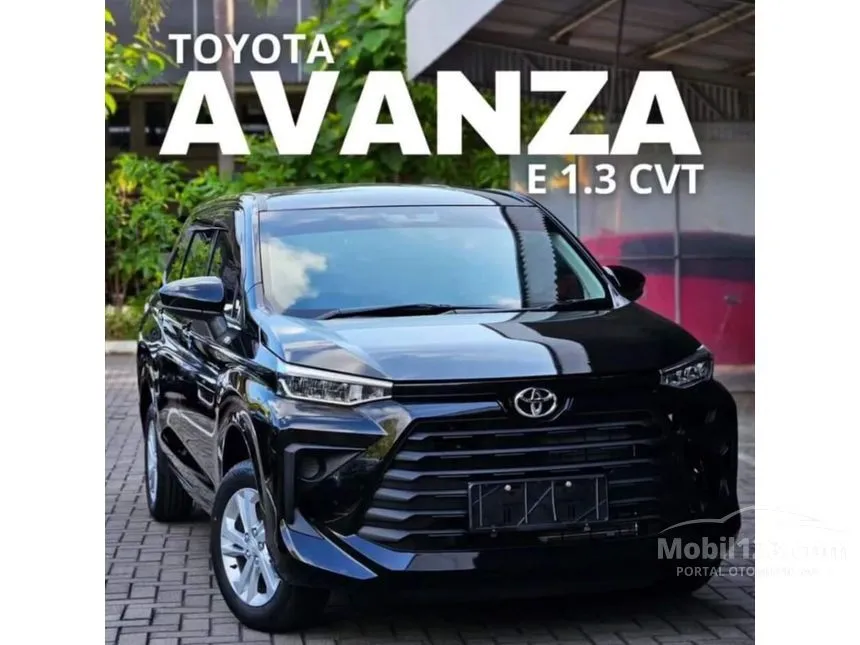 Jual Mobil Toyota Avanza 2024 E 1.3 di Jawa Barat Automatic MPV Hitam Rp 203.000.000