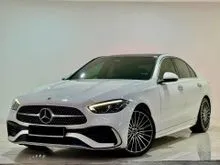 2023 Mercedes-Benz C300 2.0 AMG Line Sedan UNDER WARRANTY FULL SERVICE RECORD C&C BEST CONDITION IN MARKET VIEW NOW FAST LOAN APPROVAL