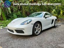 2018 Porsche 718 2.0 Cayman Coupe (HARI RAYA SALES / CHEAPEST PRICE IN TOWN) JAPAN SPEC /SPORT MODE /REVERSE CAMERA /UNREG