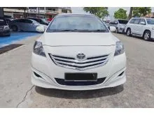 2012 Toyota Vios 1.5 E Sedan