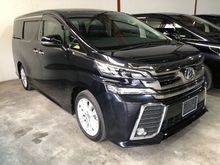 2015 Toyota Vellfire 2.5 Z A Edition MPV