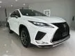 Recon 2021 Lexus RX300 2.0 F Sport SUV PANORAMIC SUNROOF HEAD UP DISPLAY COOLER SEATS MEMORY SEATS