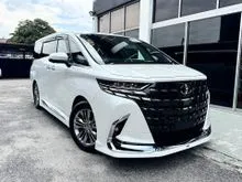 2024 Toyota Alphard 2.5 Z Sunroof bodykit, Price Nego