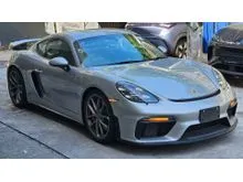 2022 Porsche 718 4.0 Cayman GT4 / 7K KM MILEAGE / GRADE 5 A / JPN SPEC