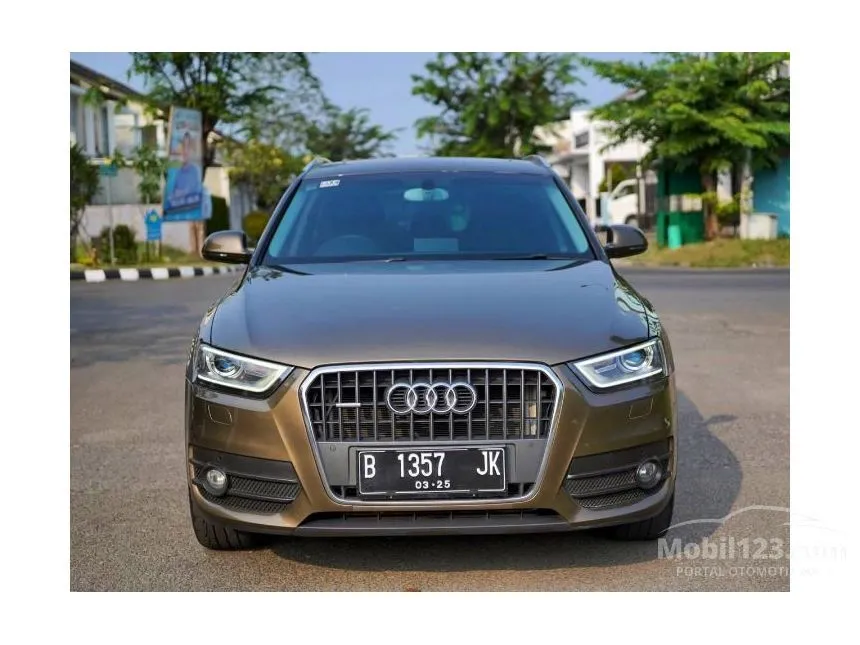Jual Mobil Audi Q3 2013 2.0 TFSI 2.0 di Banten Automatic SUV Coklat Rp 250.000.000