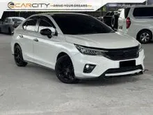 2023 Honda City 1.5 V Sedan UNDER WARRANTY FULL SERVICE LOW MILEAGE 59K KM LEATHER SEAT REVERSE CAMERA PADDLE SHIFTERS
