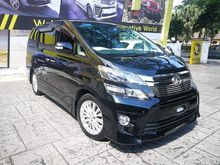 TOYOTA VELLFIRE 2.4 ZG SUNROOF POWER BOOT UNREG 14