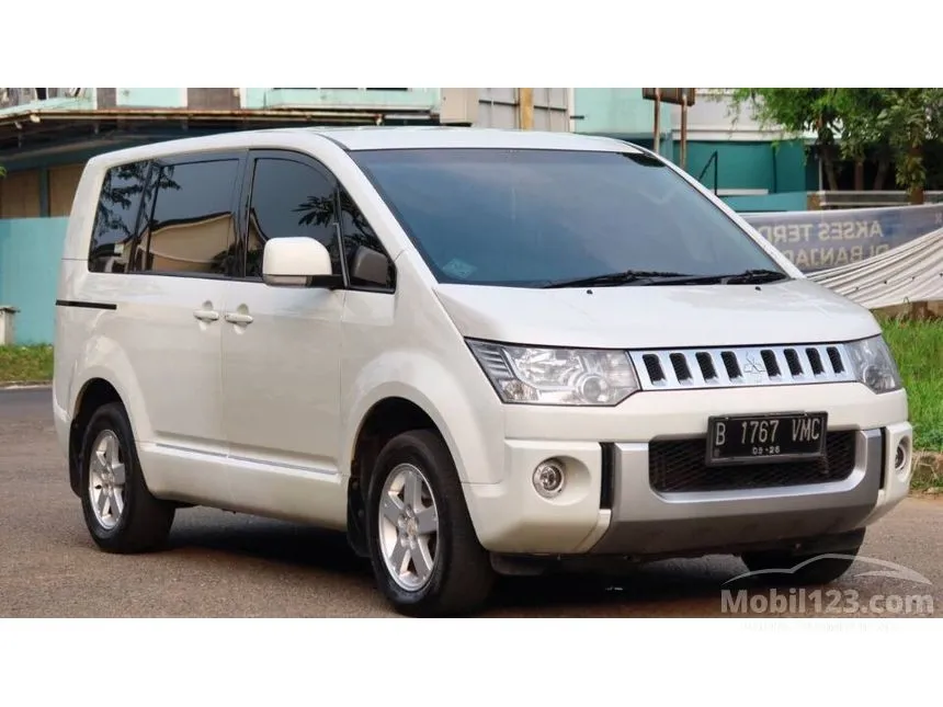 Jual Mobil Mitsubishi Delica 2014 D5 2.0 di DKI Jakarta Automatic Van Wagon Putih Rp 170.000.000