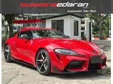 2021 Toyota GR Supra 3.0 RZ Coupe#JBL#Carbon Fiber Interior#HUD#MFSW#BSM#Keyless Entry#DRL#Reverse Camera#19 Rims#HKS Muffler#Catalyst#2 Tones Leather