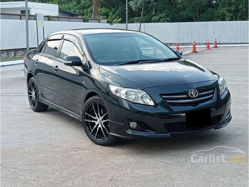 2010 Toyota Corolla Altis E Sedan