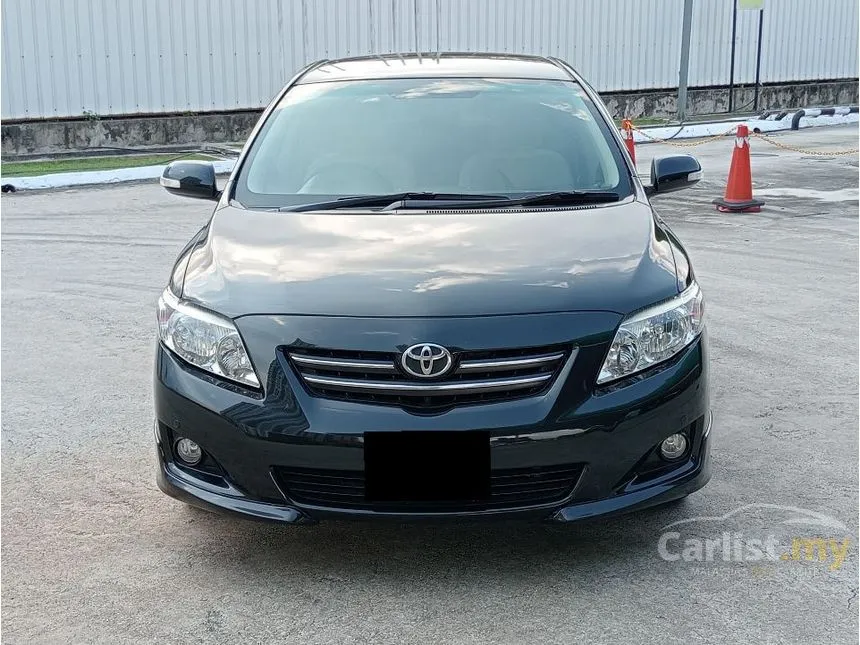 2010 Toyota Corolla Altis E Sedan