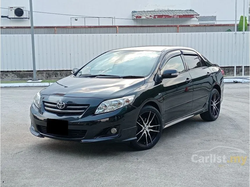 2010 Toyota Corolla Altis E Sedan