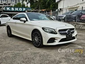 2021 Mercedes-Benz C180 1.5 AMG Line Coupe [5A, 16K KM, JP UNIT, HUD, PANORAMIC ROOF, MULTIBEAM LED]