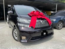 2010 Toyota Vellfire 3.5 Z G Edition MPV FULL SPEC