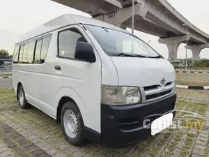 2006 Toyota Hiace 2.5 Window Van Van