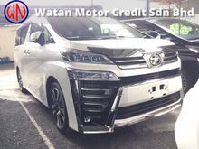 2018 Toyota Vellfire 2.5 ZG FACELIFT FULLSPEC,UNREGISTER,TRUE YEAR MADE CAN PROVE,SUNROOF,SPECIAL BODYKIT,3 POWER DRS N BOOT,MEMORY LEATHER SEAT,DVD