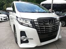 2017 Toyota Alphard 2.5 G S C Package MPV