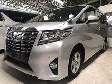 2016 Toyota Alphard 2.5 X BASIC SPEC ( 1POWER DOORS) SPECIAL NEW YEAR SALE
