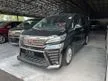 Recon 2018 Toyota Vellfire 2.5 Z HIGH SPEC ** MVP KING / 8S / 2PD / PRE CRASH ** FREE 5 YEAR WARRANTY ** OFFER OFFER ** LIMITED STOCK **