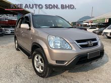2002 HONDA CR-V 2.0 i-VTEC (A)**FULL LEATHER SEATS**REAR PARKING SENSE**VERY GOOD CONDITION**LIKE NEW**MUST VIEW TO BELIVE**
