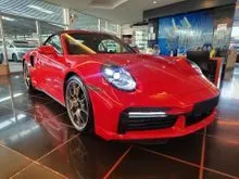 [UK SPEC] 2022 PORSCHE CARRERA 911(992) 3.7 Turbo S CABRIOLET F/L 4-SEATER BOSE SOUND 360 CAMERA APPLE CARPLAY PDLS+ S/CHRONO S/EXHAUST (A) UNREG