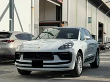 2023 Unregistered OFFER STOCK Porsche Macan 2.0T Turbo SUV Japan Spec White Black Leather Interior Open for booking