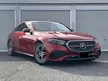 READY IMPORT 2025 Mercedes-Benz E200 2.0 Avantgarde AMG LINE with Advanced Package, Head-Up Display, Burmester Soumd System - INCOMING STOCK