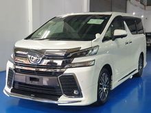 2016 TOYOTA VELLFIRE 3.5 ZAG c/w SUNROOF/ROOF MONITOR/PRE CRASH/SURROUND CAMERA MODELLISTA BODYKIT FULL SPEC