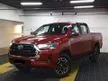 Used 2020 Toyota Hilux 2.4 G Pickup Truck NO OFF ROAD FULL LEATHER SEAT REVERSE CAM 4X4 DOUBLE CAB PUSHSTART