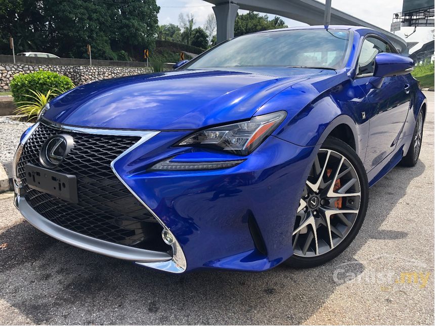 Lexus RC200t 2016 F Sport 2.0 in Kuala Lumpur Automatic Coupe Blue for ...