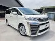 Recon 2018 Toyota Vellfire 2.5 Z A Edition MPV 2.5 Z ZA ALPINE PCS LKA Unreg - Cars for sale
