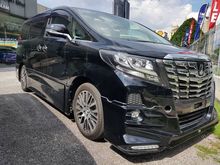2016 Toyota Alphard 2.5 SC LEATHER SUNROOF ALPINE UNREG