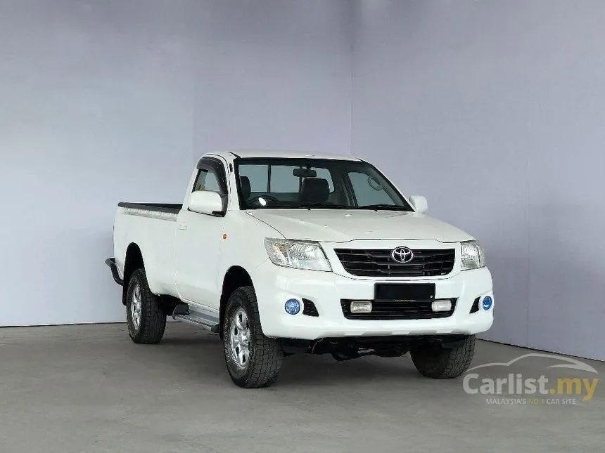 2012 Toyota Hilux VNT Single Cab Pickup