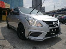 2017 Nissan Almera 1.5 VL CVT-C AUTO LEATHER SEAT FACELIFT BLACK EDITION TIADA LESEN CAN LOAN ON THE ROAD PROMOTION