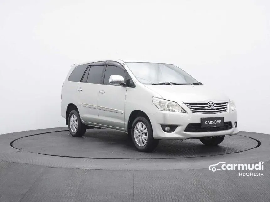 Jual Mobil Toyota Kijang Innova 2013 G 2.0 di Jawa Barat Automatic MPV Silver Rp 169.000.000