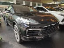 [UK SPEC] 2020 PORSCHE CAYENNE 2.9 S COUPE F/L P/MOONROOF S/CHRONO S/STEERING L/CONTROL KEY-LESS 22 INCH S/WHEEL SPORT SEAT (A) UNREG