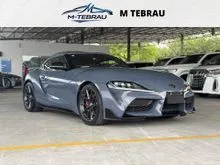 Manual 6 Speed/27819km/Gred 5A/JBL/Brown Leather/HUD/2024 Toyota GR Supra 3.0 Coupe/Free Toyota Dealer Warranty Service