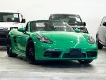 2022 Porsche 718 2.5 Boxster S Sport Chrono PDLS+ Unregister