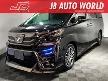 2016 Toyota Vellfire 2.5 ZG Full Spec 5-Years Warranty