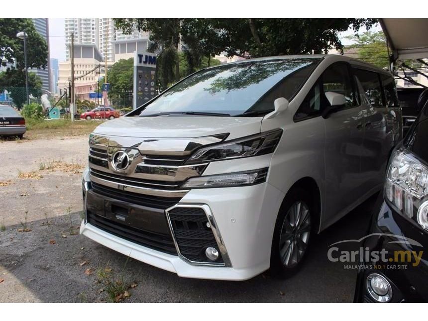 2015 Toyota Vellfire 2.5 ZA Van