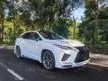 Recon 2019 Lexus RX300 2.0 F Sport TRD Bodykit,FOC XPEL Tinted,4LED,Panoramic Roof,Rear Electric Seat,Spare Tyre,Red Leather Seat,Surround Camera,BSM - Cars for sale