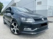 2017/2018 Volkswagen Polo 1.6 Hatchback mileage 32000km UNDER VW WARRANTY KL OWNER UPGRADE GOLF GTI 17INCH ORI SPORT RIMS