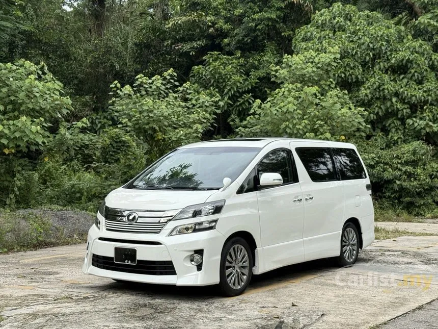 2013 Toyota Vellfire Z Golden Eyes MPV