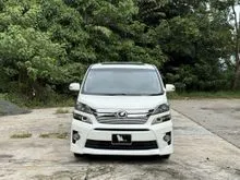 2013 Toyota Vellfire 2.4 Z Golden Eyes MPV