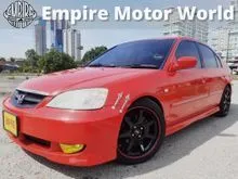 2004 Honda Civic 1.7 VTi-S Sedan VTEC SPORT EDITION - UPGRADED 4 X RIMS TO MUGEN FORGED 2 X FULL BUCKET SEAT - LIMITED EDITION FACELIFT - ( JXX 8921 )