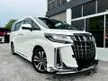 Recon 2021 Toyota Alphard 2.5 SC SUNROOF DIM BSM 3LED MODELISTA BODYKITS 8K+ KM ONLY LOW MILEAGE GRADE A UNREG
