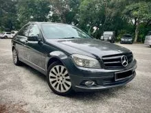 2009 Mercedes-Benz C200K 1.8 Elegance Sedan - Nice Plate Number Good Running Condition