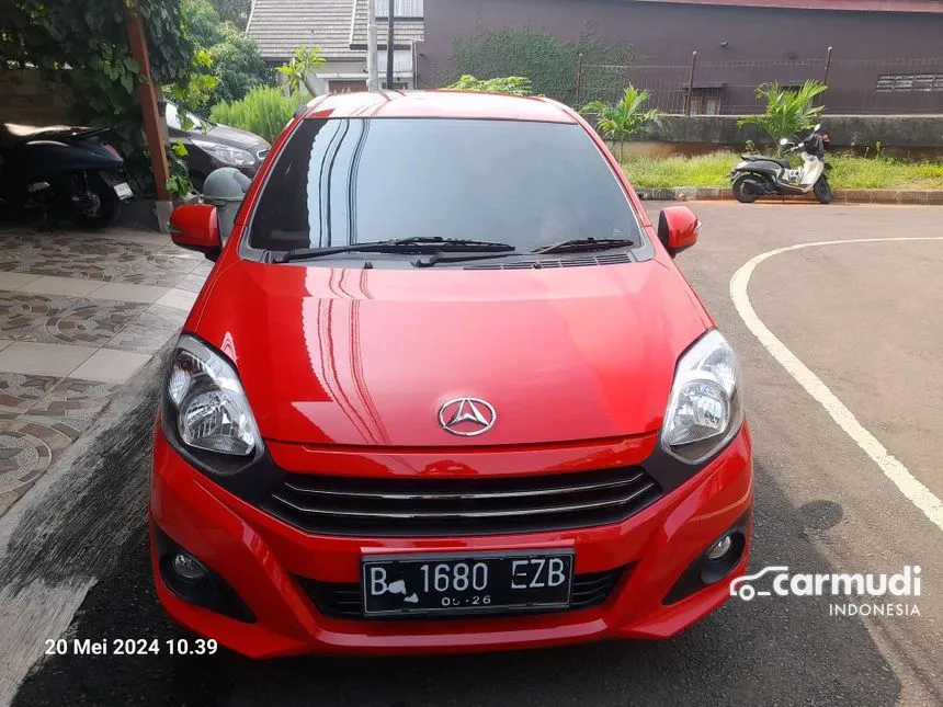 Jual Mobil Daihatsu Ayla 2021 X 1.0 di Jawa Barat Automatic Hatchback Merah Rp 116.000.000