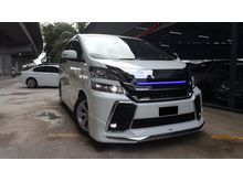 Toyota Vellfire 3.5 VL MODELLISTA 1 YEAR WARRANTY 2012,ORIGINAL PEARL WHITE COLOUR,PILOT SEATS,2 POWER DOORS,SUN MOON ROOF,F&B REVERSE CAMERA