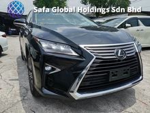 2017 Lexus RX200t 2.0 Version L Package (360 CAM, TRIPLE LED HEADLAMP) FULL SPEC UNREG 2017